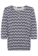 TENCEL™ Modal Brązowa bluzka damska Clara z geometrycznym wzorem - Urban Country #4