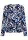 TENCEL™ Modal Granatowa bluzka damska Clara z roślinnym wzorem - Urban Country #4